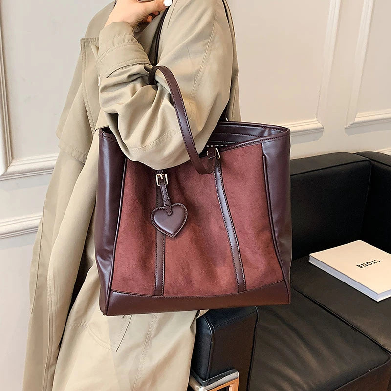 Vintage Leather Satchel Bags for Women Winter Trending Handbags