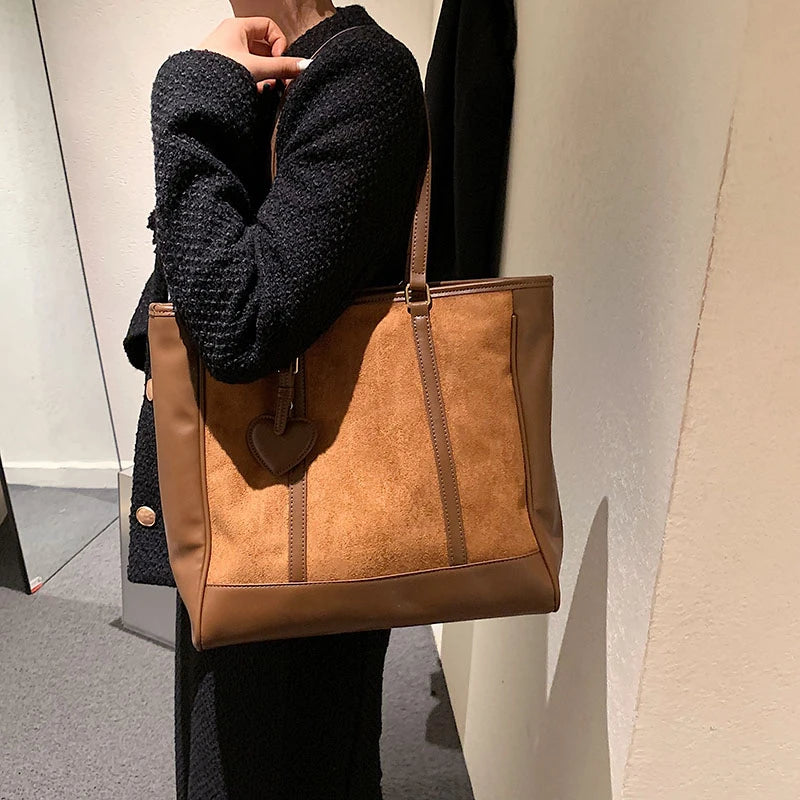 Vintage Leather Satchel Bags for Women Winter Trending Handbags
