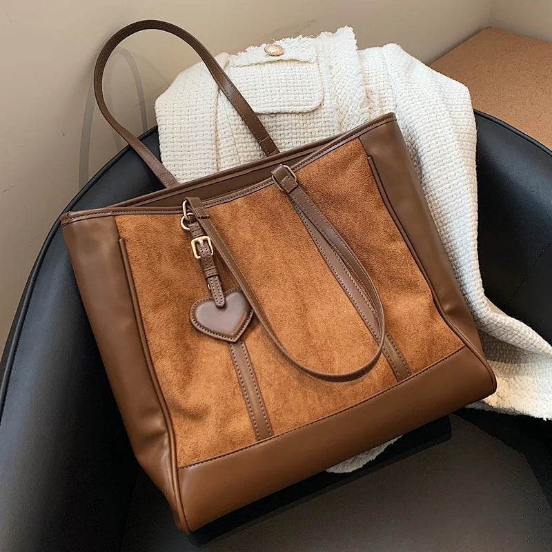 Vintage Leather Satchel Bags for Women Winter Trending Handbags