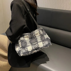 Vintage Canvas Shoulder Crossbody Bags Women Handbag Purses