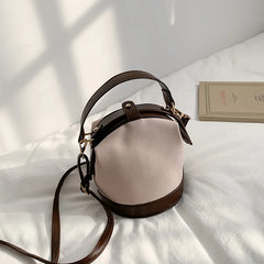 Vintage Buckets Shoulder Bags Women Ins Cross Body Autumn High Street