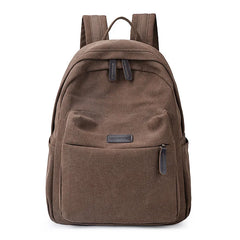 Vintage Canvas Backpacks Men Laptop Shoulder Bags Travel Students Casual Hiking