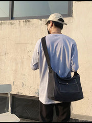 Vintage Canvas Tote Crossbody Bag Large Capacity Casual Women's Shoulder Bags