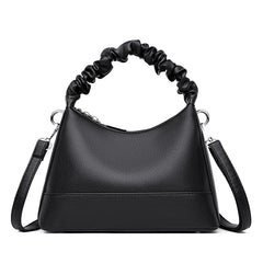 Vintage Leather Handbag Large Capacity Tote Bag Ladies Messenger Bag