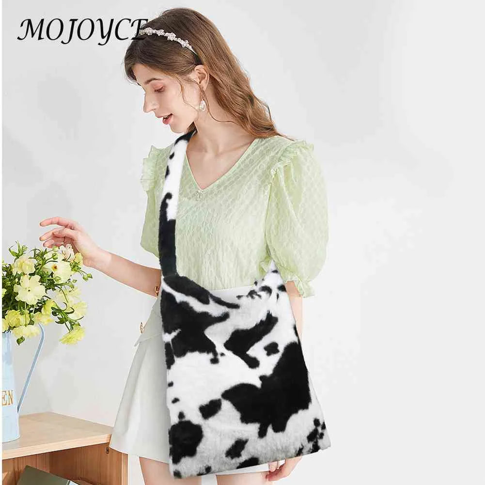 Vintage Crossbody Bags Large Capacity Love Print Leopard for Leisure Travel