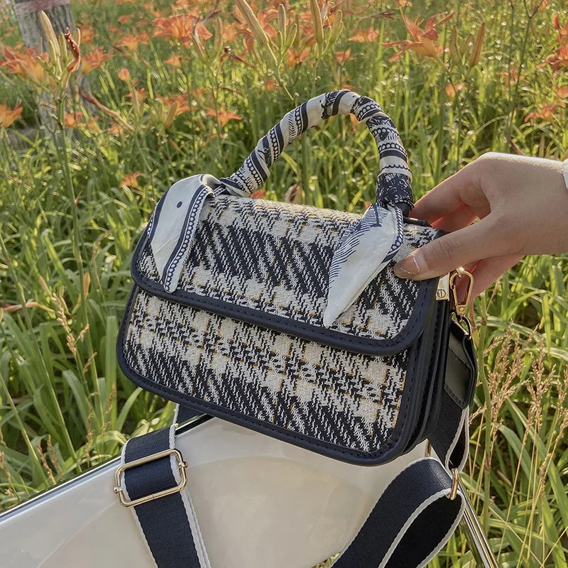 Vintage Crossbody Bags for Women Handbag Classic Women Messenger Bag