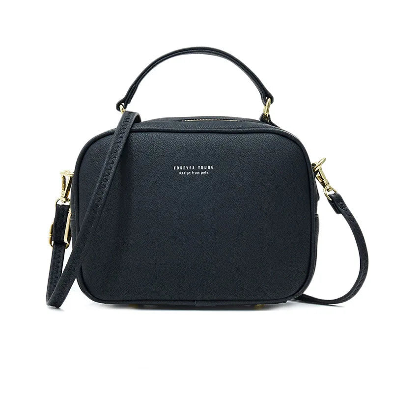 Vintage Crossbody PU Leather Cell Phone Shoulder Bag Messenger Bags