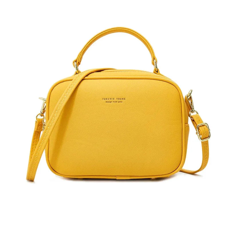 Vintage Crossbody PU Leather Cell Phone Shoulder Bag Messenger Bags