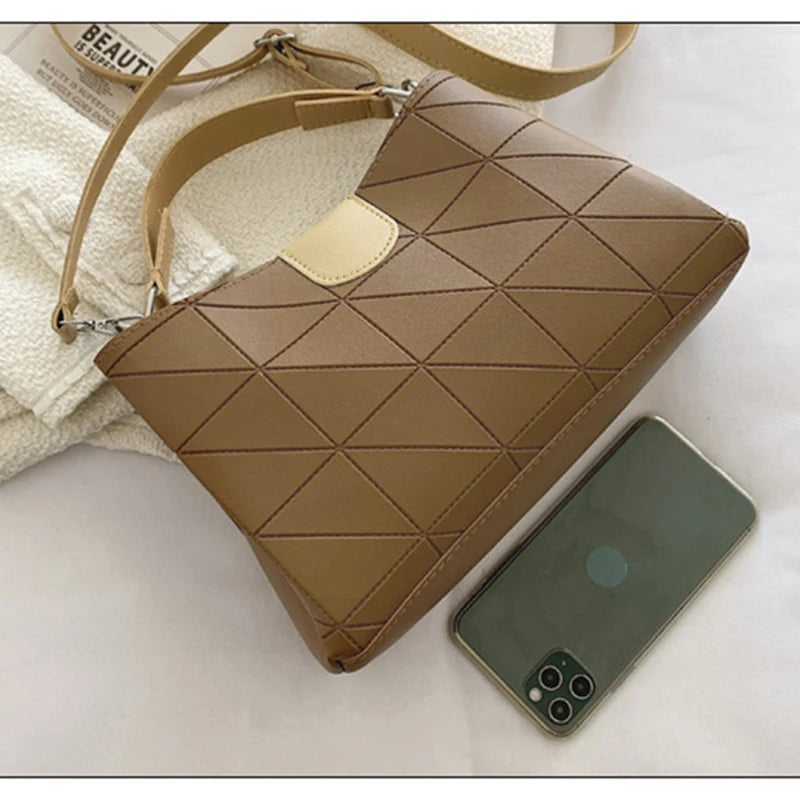 Vintage Crossbody Shoulder Bag PU Leather Purse Women Handbag Clutch