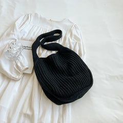 Vintage Bucket Handbag for Women Crossbody Messenger Bag