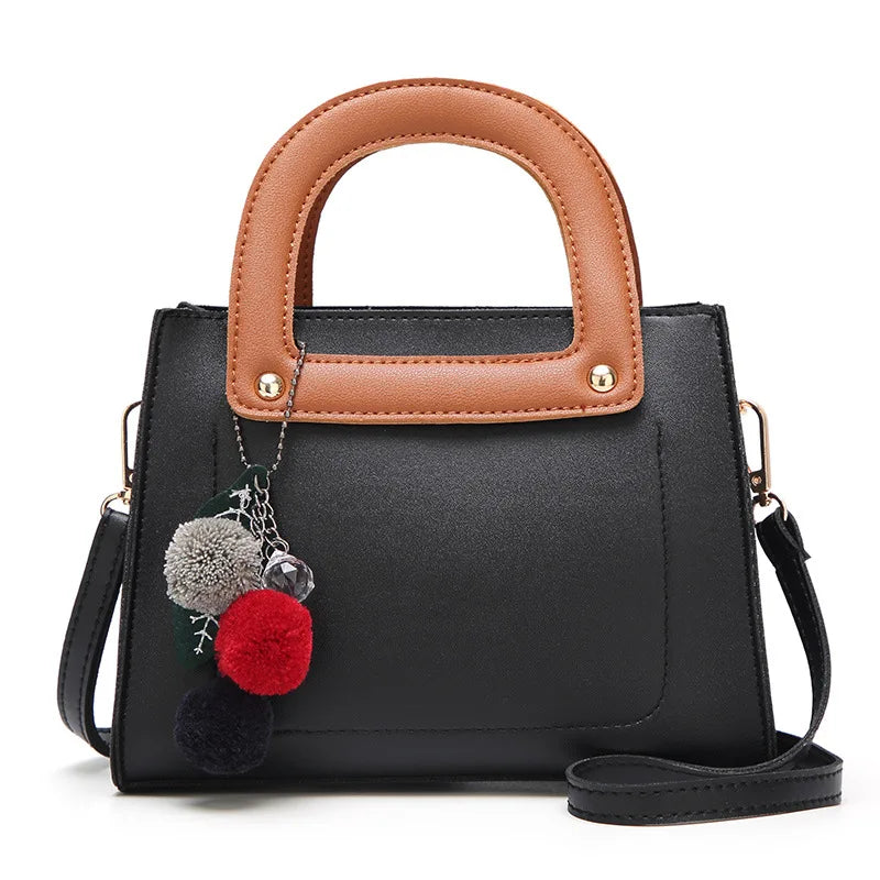 Vintage Casual Tassel Shoulder Bag Female Purse Ladies Flap Tote Bag