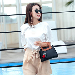 Vintage Casual Tassel Shoulder Bag Female Purse Ladies Flap Tote Bag