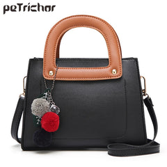 Vintage Casual Tassel Shoulder Bag Female Purse Ladies Flap Tote Bag
