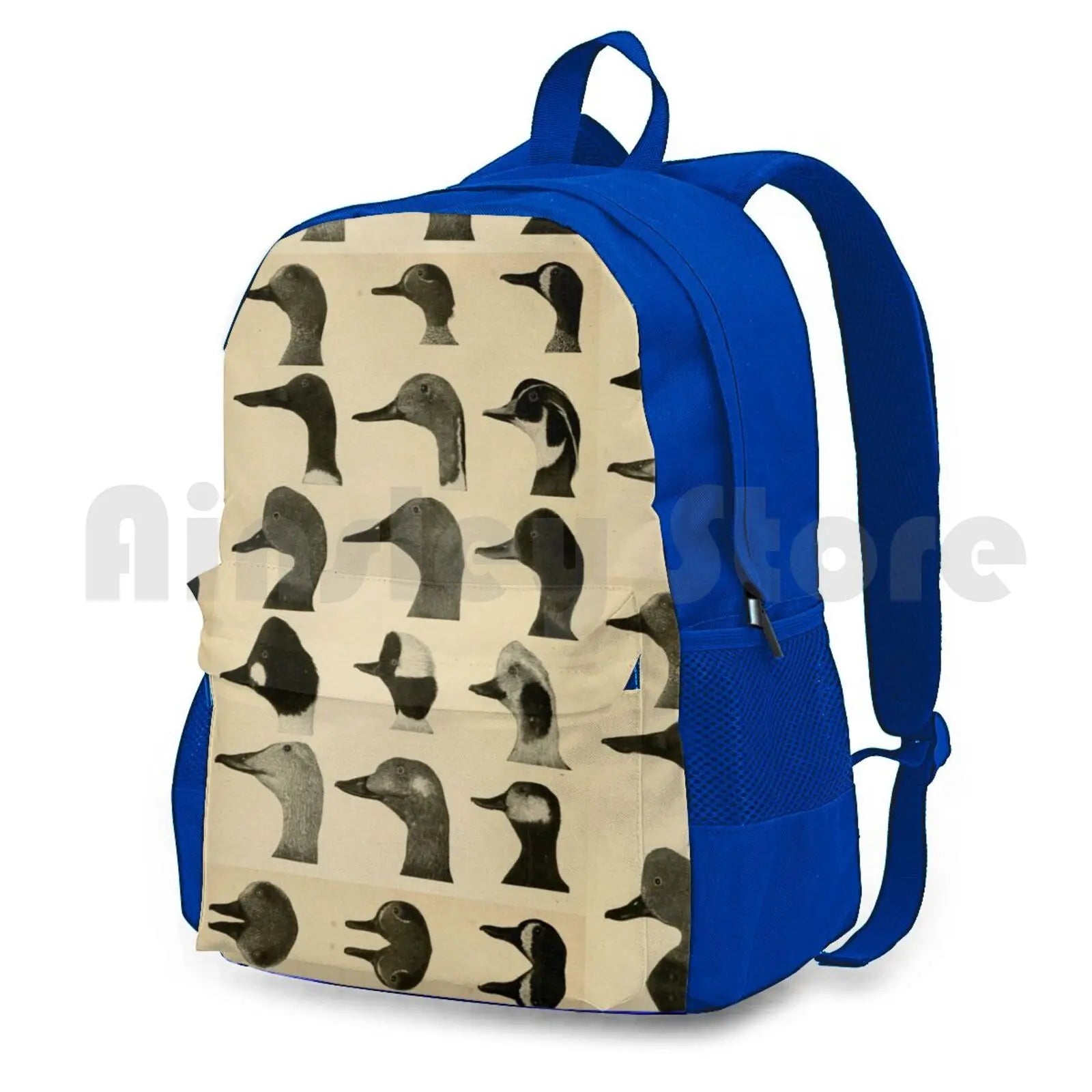 Vintage Duck Heads Outdoor Hiking Backpack