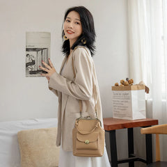 Vintage PU Leather Women's Handbags Purses Crossbody Bag
