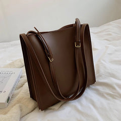 Vintage Female Tote High PU Leather Women's Handbag Shoulder Messenger Bag