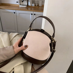 Vintage Female Tote Bucket Bag Bolsas Travel Shoulder Messenger Bag