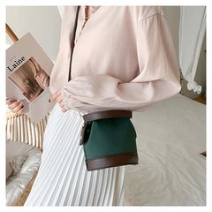 Vintage Female Tote Bucket Bag Bolsas Travel Shoulder Messenger Bag