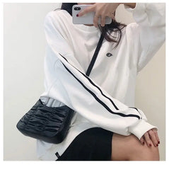 Vintage Female Ruched Shoulder Underarm Bag Soft PU Leather Ladies Chain