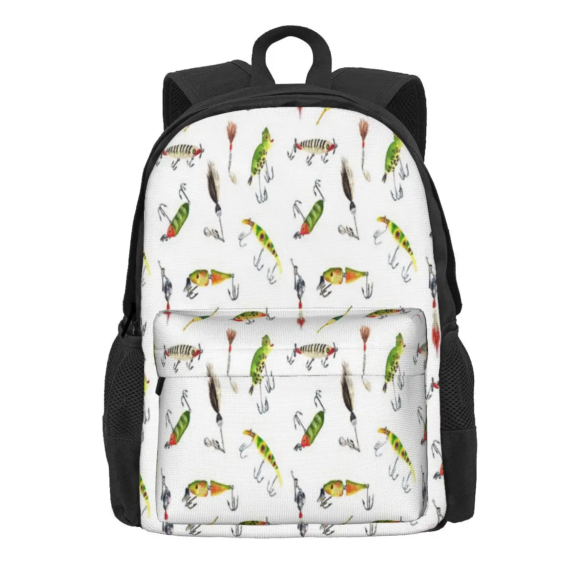 Vintage Fishing Lures Backpacks Men's Backpacks Bags Anime
