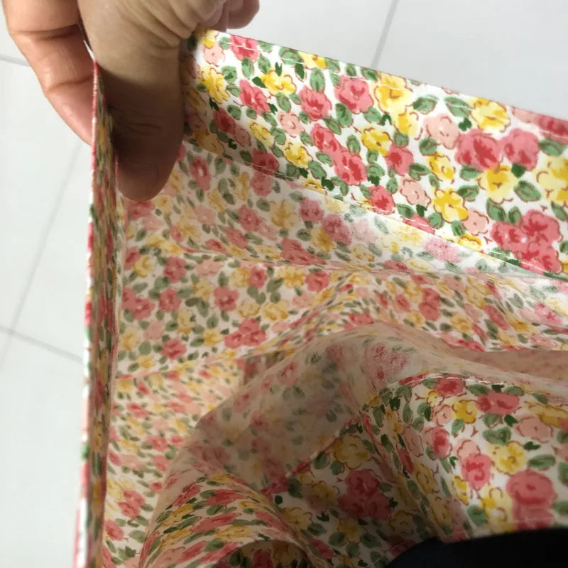 Vintage Flower Women Shoulder Messenger Bag Retro Floral Ladies Tote Handbag
