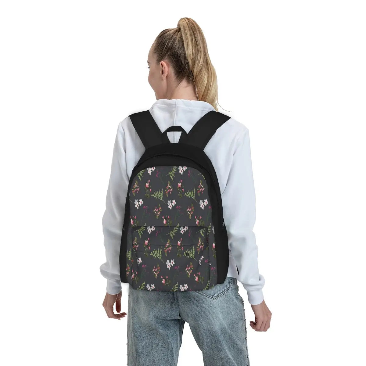Vintage Flowers Backpacks Men's Backpacks Bags For Women Reusable Men Handbag