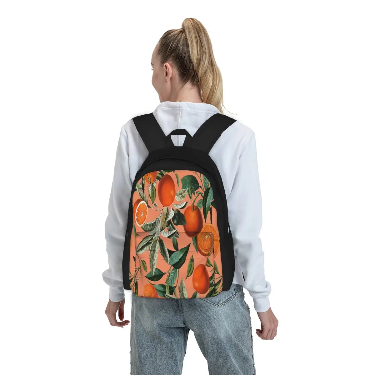 Vintage Fruit Pattern Xii Backpacks Men's Backpacks Bags For Women