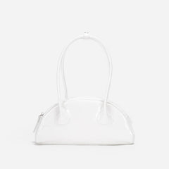 Vintage Patent Leather Women's Shoulder Bag Evening Hobo