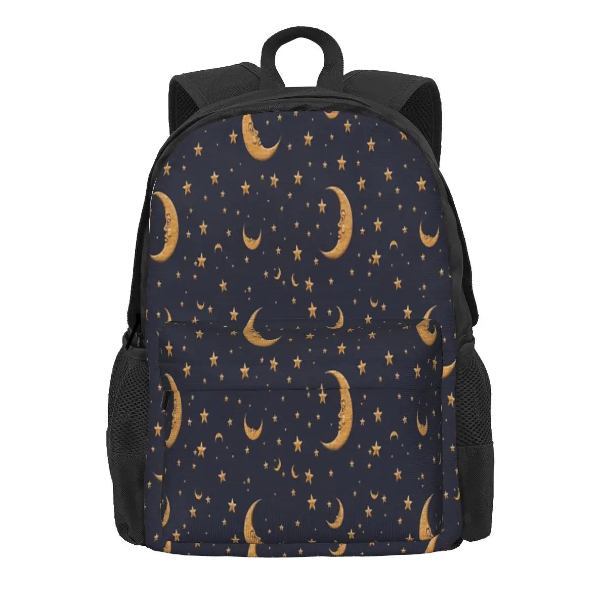 Vintage Moon And Stars Backpacks Men's Bags For Women