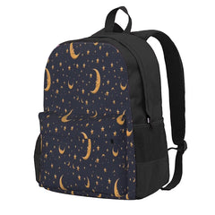 Vintage Moon And Stars Backpacks Men's Bags For Women