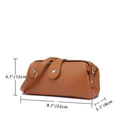 Vintage Doctor Bags Crossbody Women Casual Handbags Small Clip Purses Travel