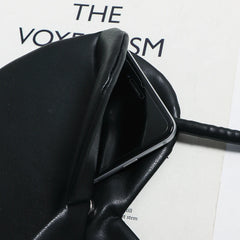 Vintage Heart Shape Shoulder Bag PU Leather MIni Phone Bag