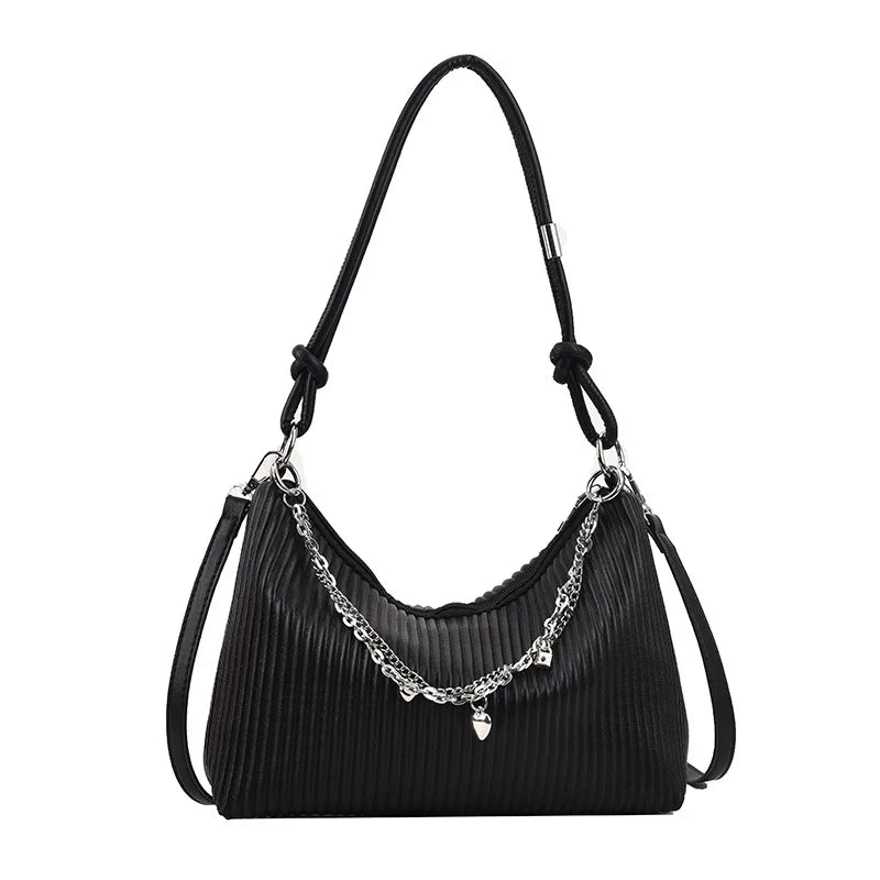Vintage High Crossbody Bag PU Leather Large Capacity Tote Bags For Women