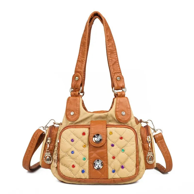 High Leather Handbags Women Bags Ladies Hand Bags for Women