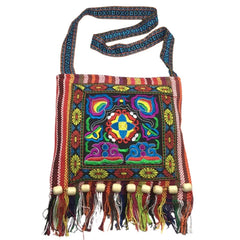 Vintage Hmong Tribal Shoulder Bag Embroidery Tapestry Tote Messenger