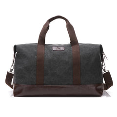 Vintage Men Large Capacity Travel Bag Canvas Weekend Duffel Handbag PT1234