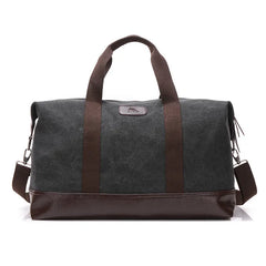 Vintage Men Large Capacity Travel Bag Canvas Weekend Duffel Handbag PT1234