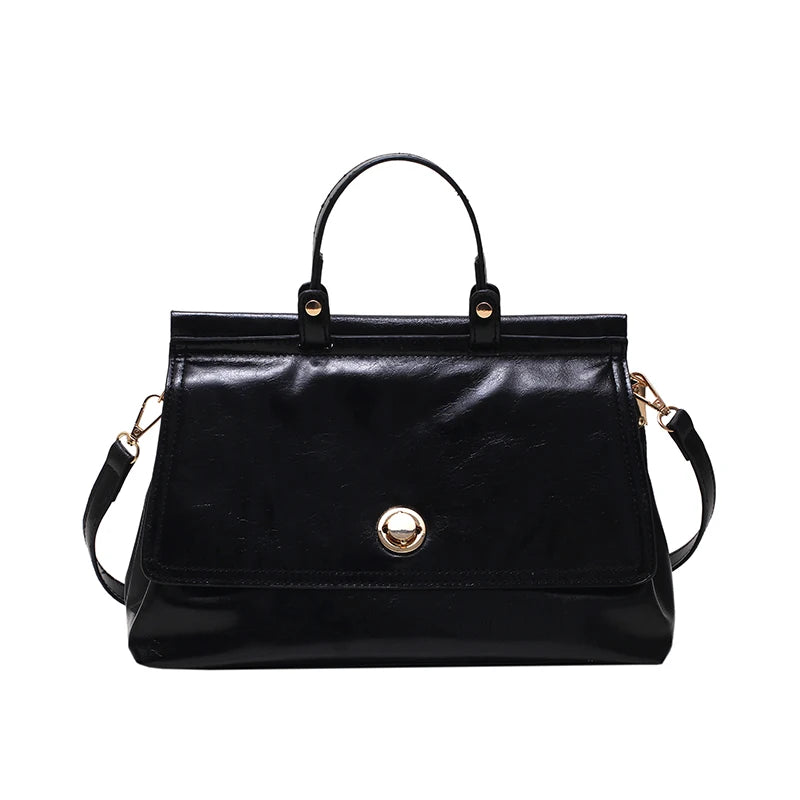 Vintage Large Capacity Women Handbags Shoulder Bags