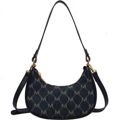 Vintage Letters Crossbody Bag for Women Handbag Purses Messenger Tote