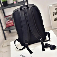 Vintage Leather Backpack Laptop Satchel Travel School Bag Rucksack