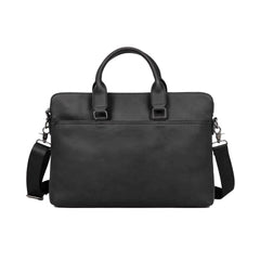 Vintage Men's Briefcase Laptop Handbag Business Tote Waterproof Leather Bag