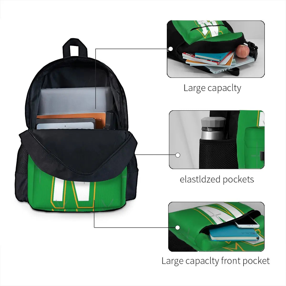 Vintage MN Hockey - Retro Backpack for Men & Women