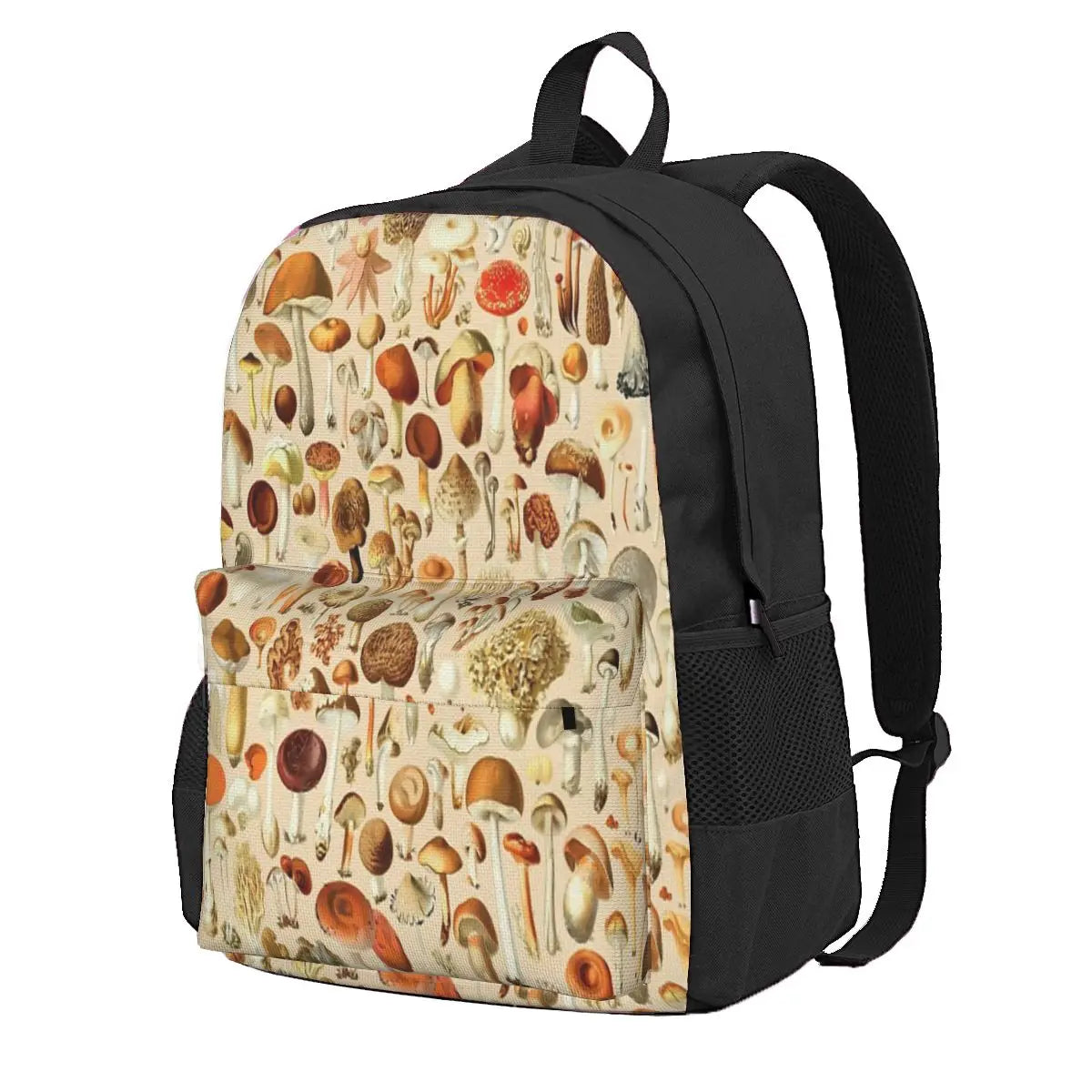 Vintage Mushroom Designs Collection Backpacks Men's Backpacks Bags For Women Man