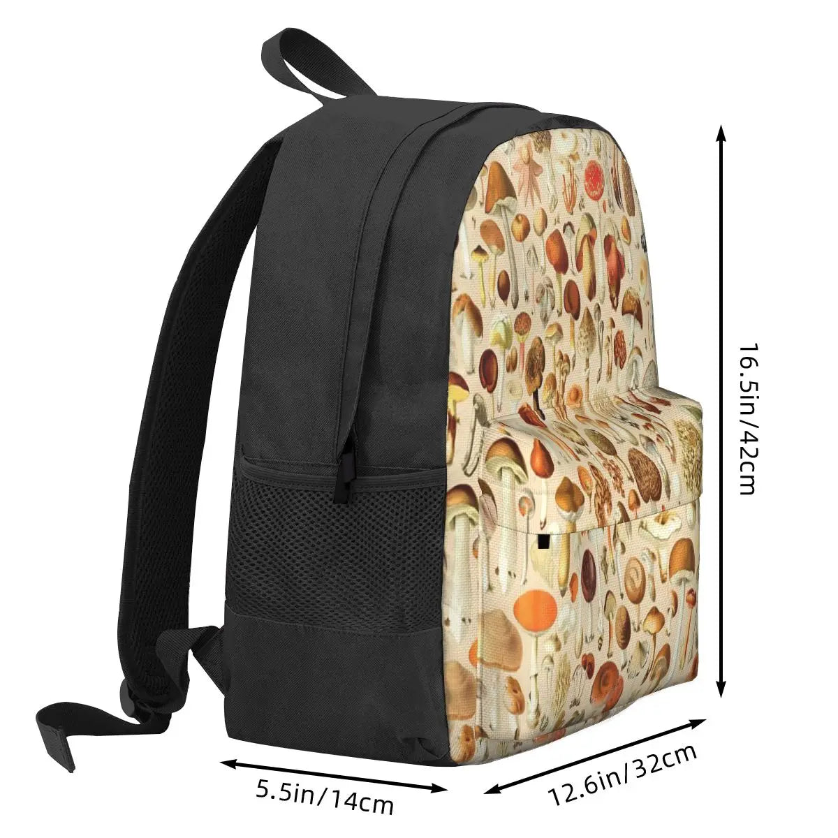 Vintage Mushroom Designs Collection Backpacks Men's Backpacks Bags For Women Man