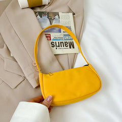 Vintage Nylon Shoulder Bags Casual Women Underarm Bag