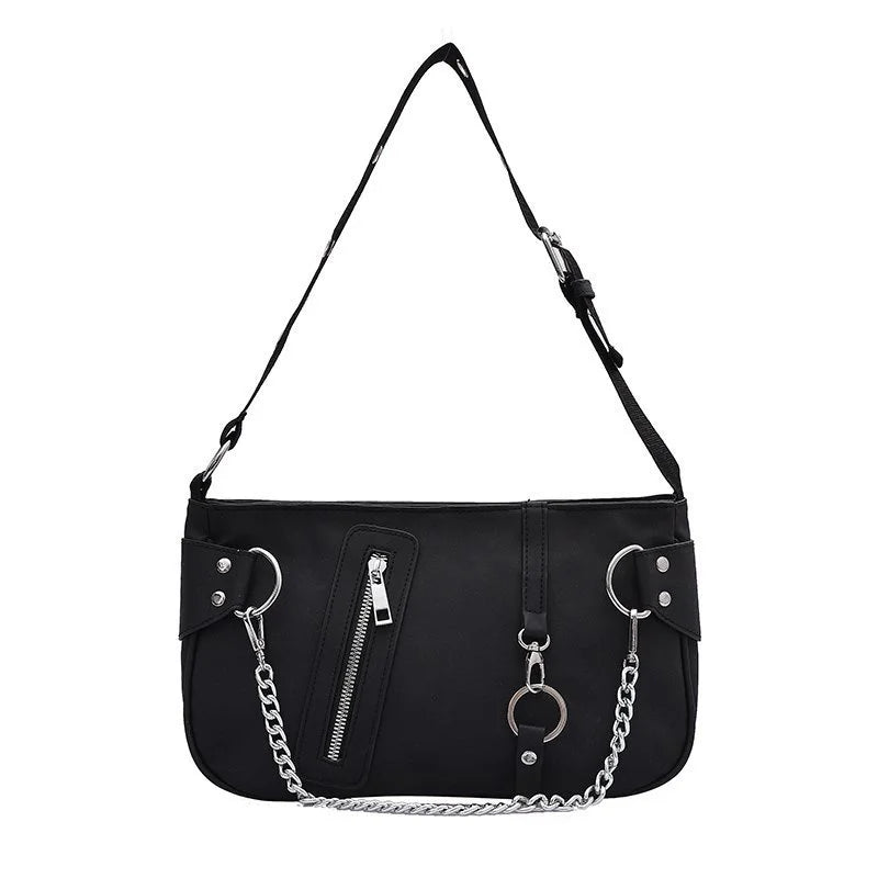 Vintage Nylon Crossbody Bag Sport Shoulder Messenger Casual Handbag