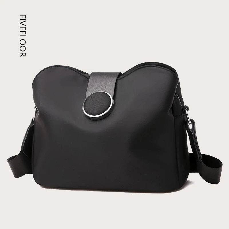 Vintage Nylon Waterproof Shoulder Bag Women Wild Crossbody Bag Messenger Bag
