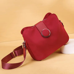 Vintage Nylon Waterproof Shoulder Bag Women Wild Crossbody Bag