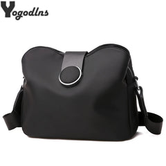 Vintage Nylon Waterproof Shoulder Bag Women Wild Crossbody Bag