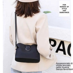 Vintage Nylon Waterproof Shoulder Bag Women Wild Crossbody Bag Messenger Bag